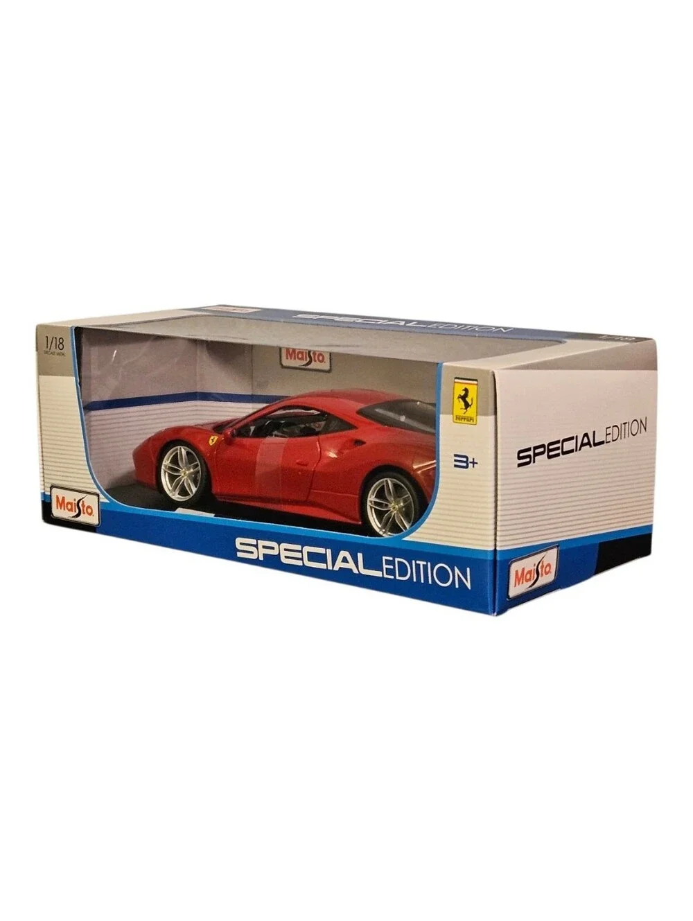 Maisto Ferrari 488 GTB Special Edition 1:18 Diecast Red